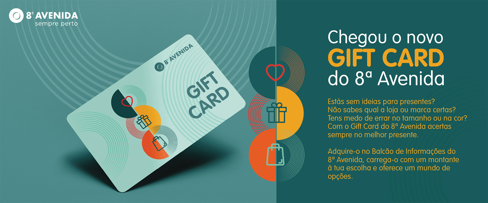 Não sabe o que oferecer? O Gift Card 8ª Avenida é a solução ideal!