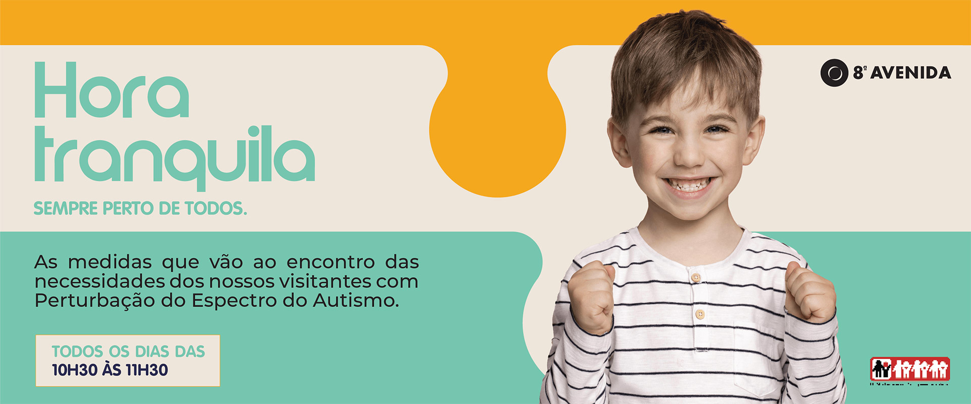 Hora Tranquila no 8ª Avenida: Uma experiência inclusiva para todos!