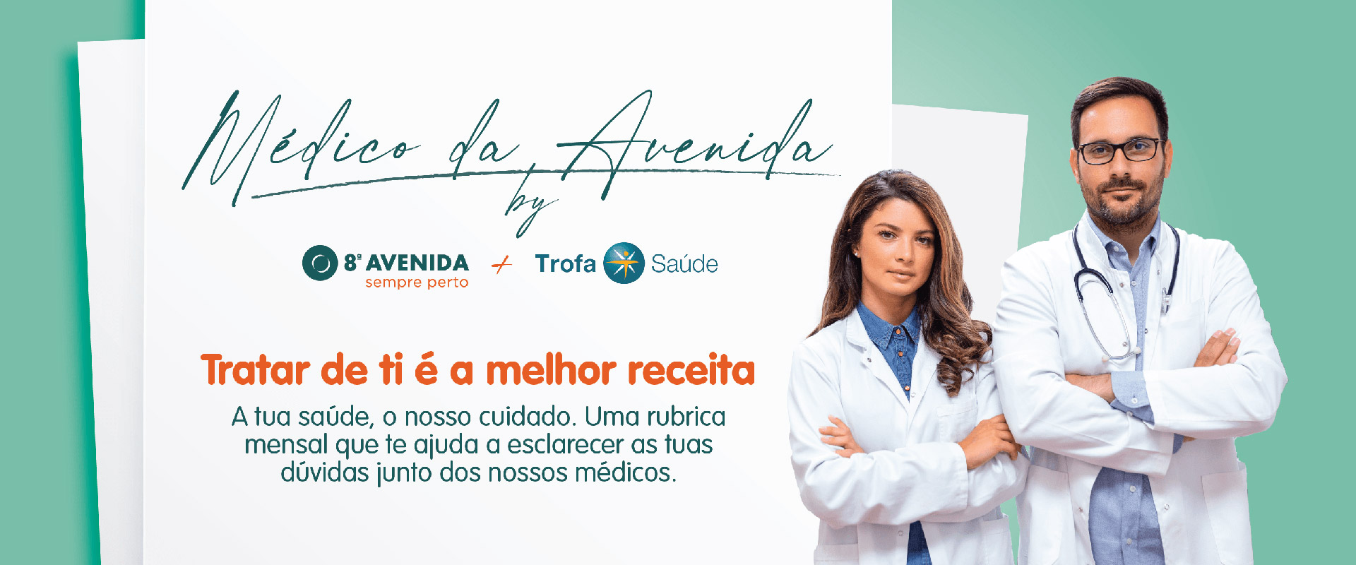 Dúvidas sobre saúde? O Médico da Avenida tem a resposta para ti!